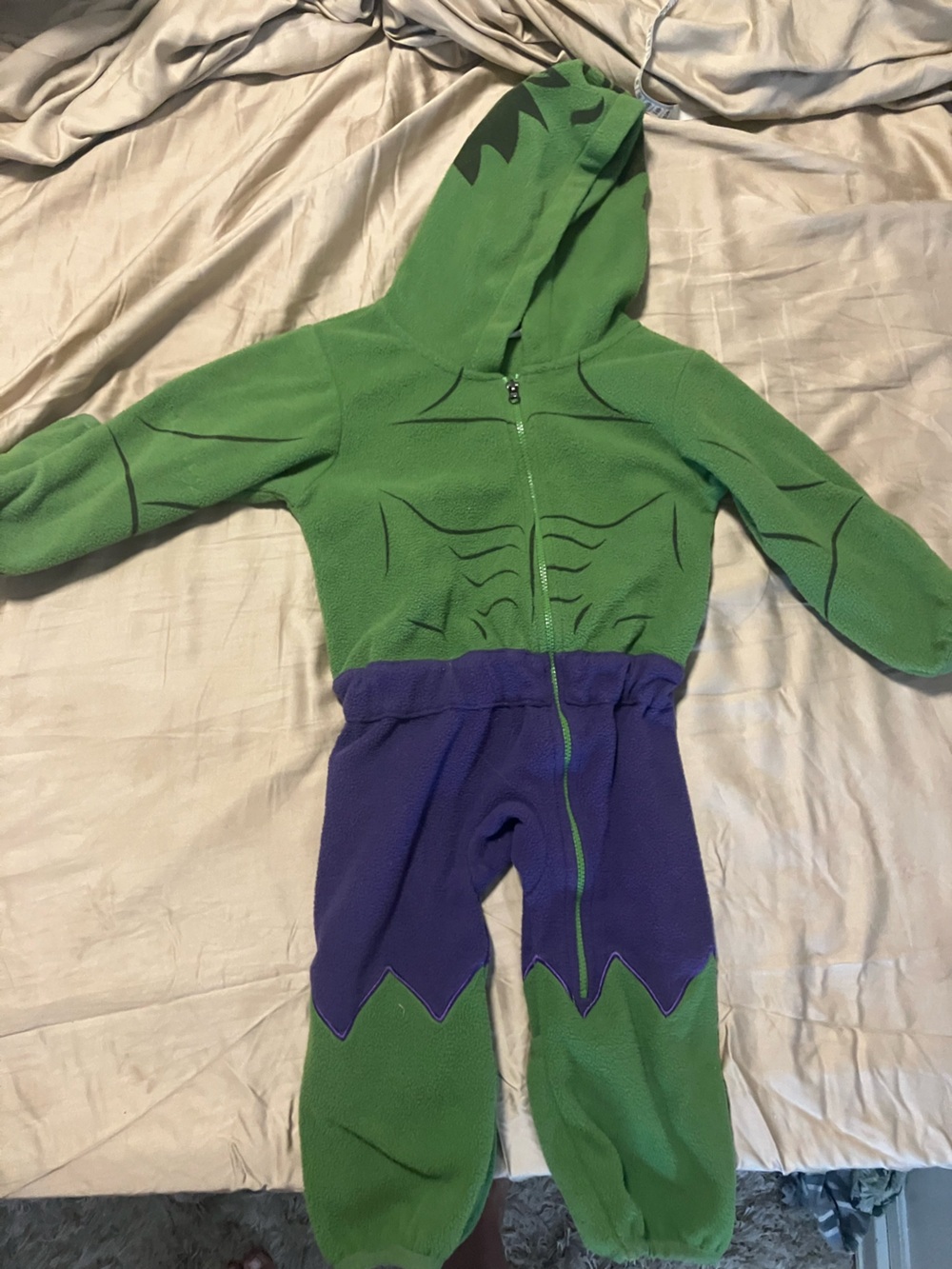 Marvel hulk Fleece Hooded One-Piece